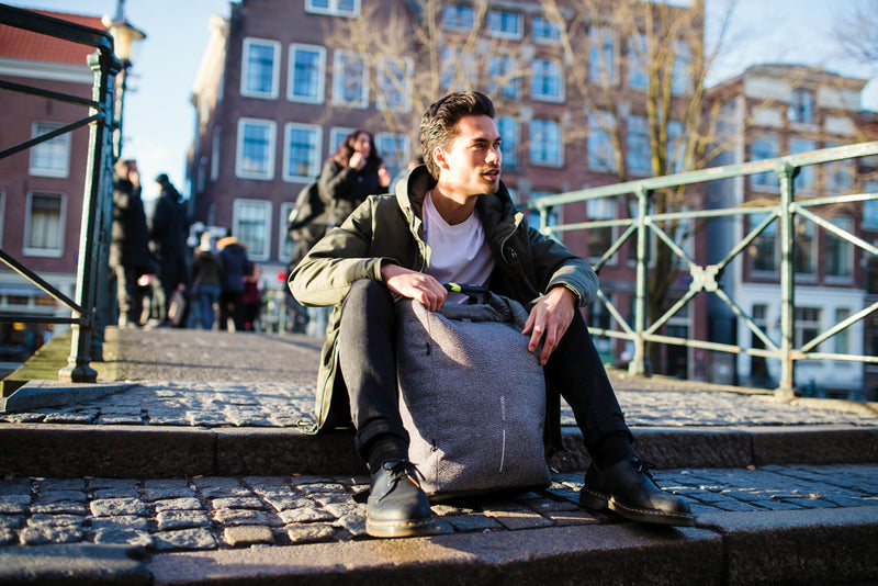 Load image into Gallery viewer, Urban anti-theft cut-proof backpack - Custom Wood Designs
