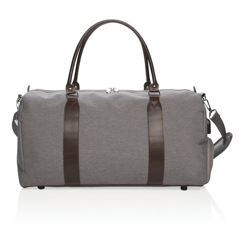 Load image into Gallery viewer, Weekend bag with USB A output - Custom Wood Designs
