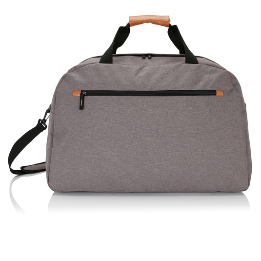 Fashion duo tone travel bag - Custom Wood Designs