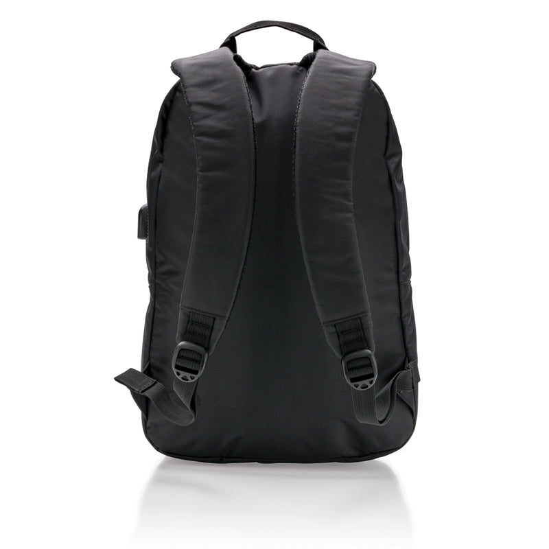 Load image into Gallery viewer, Power USB laptop backpack - Custom Wood Designs
