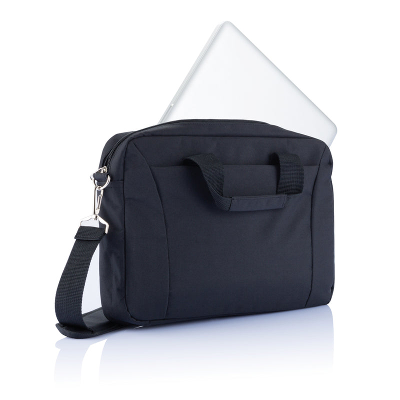 Load image into Gallery viewer, 15.4” exhibition laptop bag PVC free - Custom Wood Designs
