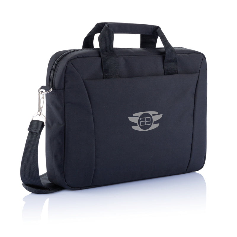 Load image into Gallery viewer, 15.4” exhibition laptop bag PVC free - Custom Wood Designs
