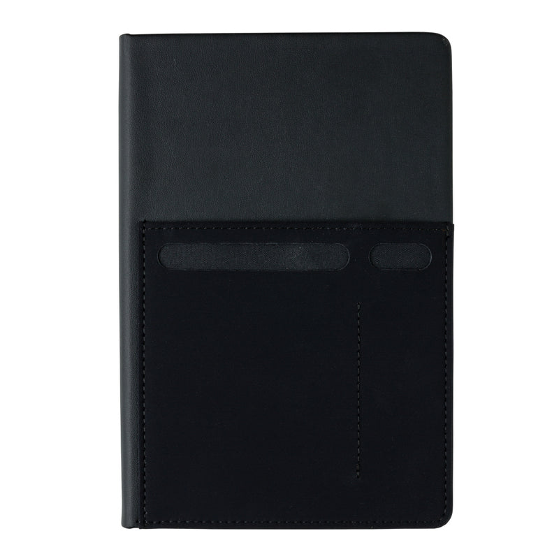 Load image into Gallery viewer, A5 Deluxe notebook with smart pockets - Custom Wood Designs
