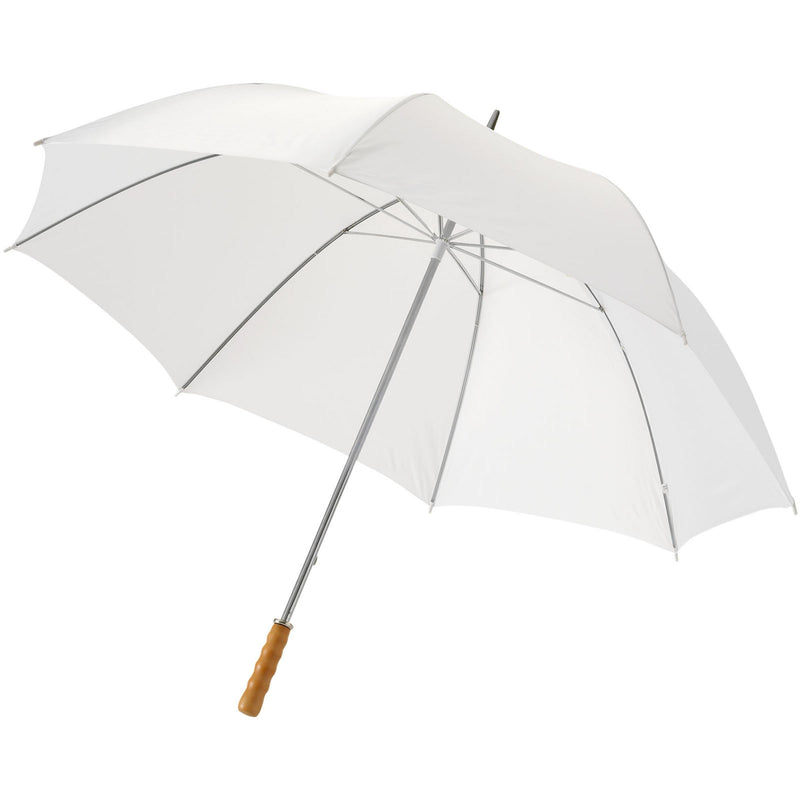 Load image into Gallery viewer, wooden-handle-golf-umbrella
