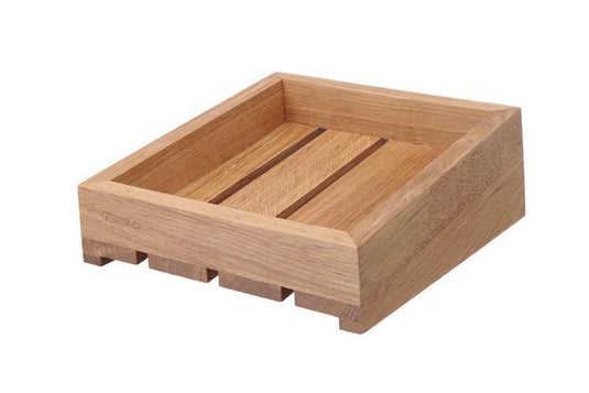 Madeira inclined box GN 1/2-oak box