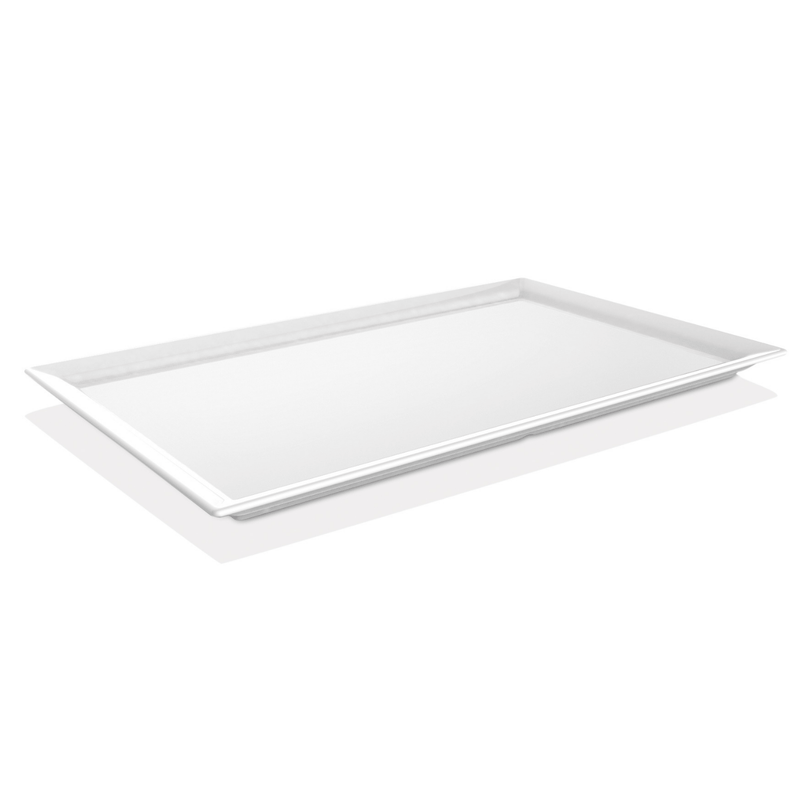 Load image into Gallery viewer, 1/2 GN tray, melamine, white-Melamine GN tray
