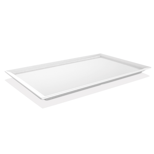 1/4 GN tray, melamine, white-Melamine GN tray
