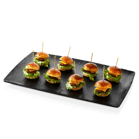 Polaris Platter black GN 1/2 265x325 mm-serving platter