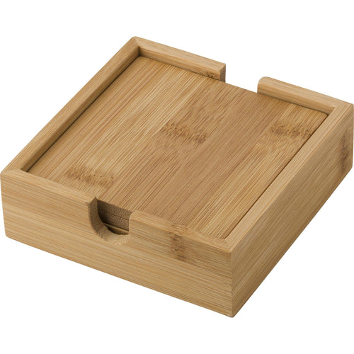 Coaster set pack of 25 Custom Wood Designs __label: Multibuy unbranded-coaster-set-pack-of-25-51353173786967