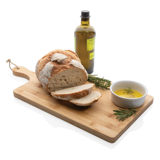 Wooden Rectangle serving board with handle pack of 25 Custom Wood Designs __label: Multibuy __label: Upload Logo unbranded-wooden-rectangle-serving-board-with-handle-pack-of-25-53612791693655
